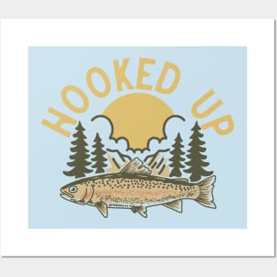 Hooked Up Posters and Art